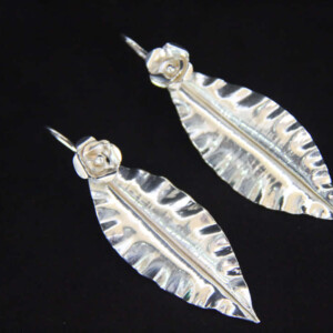 Zarcillos Hojas